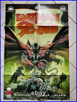 Dc/image Batman/spawn 1-shot Reg Cvr + 11 Var + Batman #130 + 2 Promo Posters