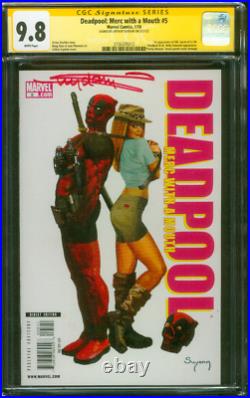 Deadpool Merc with a Mouth 5 CGC 9.8 SS Pretty Woman Movie Poster 1/10