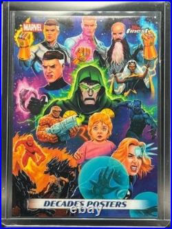 Decades Posters 2026 Marvel Topps Finest Fantastic Four