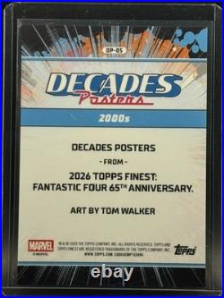 Decades Posters 2026 Marvel Topps Finest Fantastic Four