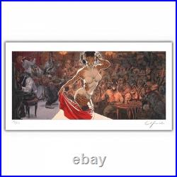 Deluxe print of Blacksad by Juanjo Guarnido, Jazz n' Fun's Club, signed