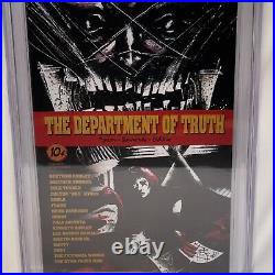 Department of Truth #13 CGC 9.8 Caleb Ady Pulp Fiction Movie Poster (Iron Lion)
