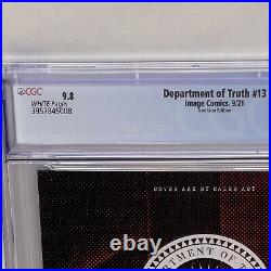 Department of Truth #13 CGC 9.8 Caleb Ady Pulp Fiction Movie Poster (Iron Lion)