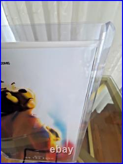 Do You Pooh Superman Poster Homage Marat Mychaels 2X Signed Ryan Kincaid/Marat