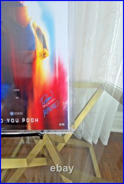 Do You Pooh Superman Poster Homage Marat Mychaels 2X Signed Ryan Kincaid/Marat