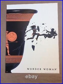 Doaly Wonder Woman Signed Artist Proof Poster 17/50 DC Comics