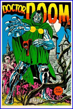 Doctor Doom Marvelmania by Jack Kirby Mondo Comic Poster Art Print Dr SDCC 2021