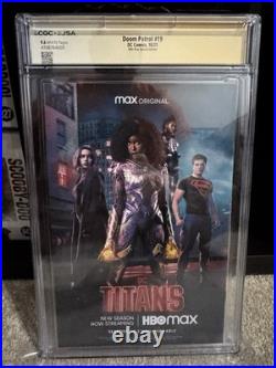 Doom Patrol #19 NYCC 2021 HBO Max CGC JSA 9.6 Signed Actress Diane Guerrero