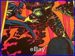 Dr Strange Meets Eternity MARVEL THIRD EYE Black light poster #4007
