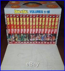 Dragon Ball Box set (1 16) English Manga Graphic Novel no poster or booklet