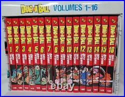 Dragon Ball Manga Box Set Volumes 1 16 With Poster & Booklet English Pre-owned