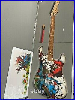 Druillet Jimi Hendrix Guitare Fender Stratoscaster Numérotée Signée 27 Ex