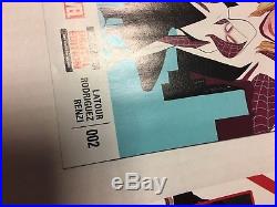 EDGE OF SPIDER-VERSE #2 NM+ with Promotional Poster 1st App Spider-Gwen 1st Print