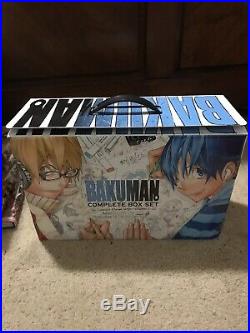 ENGLISH Bakuman Complete Box Set Volumes 1-20 (plus bonus comic and poster)