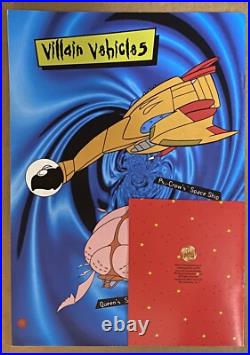 Earthworm Jim #3 Newsstand 1996 Comic Book Card and Poster Intact