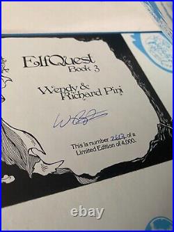 Elfquest Slipcase Book #3 Signed Numbered Complete with Poster 1983 Donniy Pini