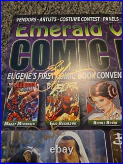 Emerald Valley Comic Fest Poster 17x11 Auto NicholasBrendo, Buffy The Vampire