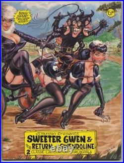 Eric Stanton Sweeter Gwen & The Return Of Gwendoline Vintage Comic & Poster 19