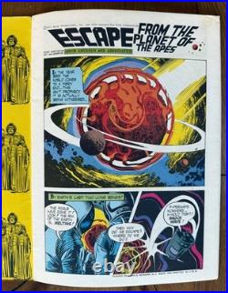 Escape from the Planet of the Apes vintage poster, comic book, and vinyl record