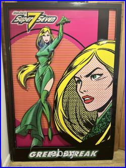 Extremely Rare Stan Lee comic book and promotional poster