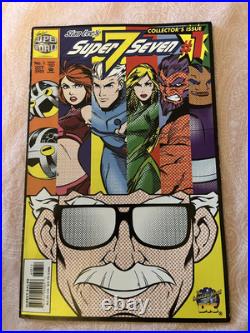 Extremely Rare Stan Lee comic book and promotional poster