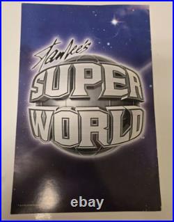 Extremely Rare Stan Lee comic book and promotional poster
