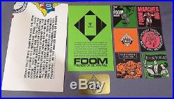 FOOM Membership Kit COMPLETE with Steranko Poster, Hulk Envelope, Stickers 1973