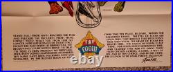 FOOM Membership Kit POSTER Marvelmania 1973 Jim Steranko art Near Mint Condition