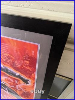 FRAMED Mondo BLACK PANTHER Martin Ansin Screen Print Marvel Movie Poster Wakanda
