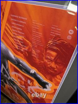 FRAMED Mondo BLACK PANTHER Martin Ansin Screen Print Marvel Movie Poster Wakanda