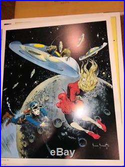 FRANK FRAZETTA FAMOUS FUNNIES COVERS PORTFOLIO, 1975 everything NM++ as issued