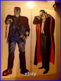 FRANKENSTEIN 6-Ft Poster 27.5x72 Door Print 60s Comic Art Horror Classic