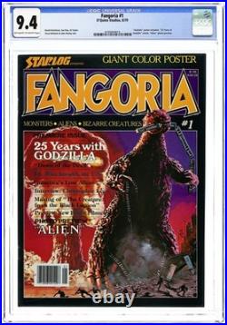 Fangoria 1st Series 1A Poster Included CGC 9.4 1979 4735054013