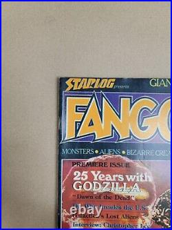 Fangoria Magazine #1 August 1979 Premier Issue with Poster 25 Years With Godzilla