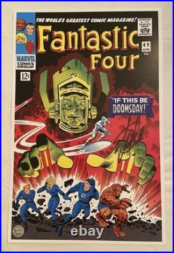 Fantastic Four #49 Litho Signed by Stan Lee w COA! Jack Kirby/Joe Sinnott Art