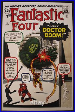 Fantastic Four Comic Book Cover Posters