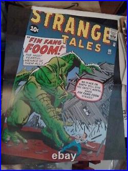 Fin Fang Foom Poster # 3 Strange Tales by Co-Creator Jack Kirby Marvel Comics