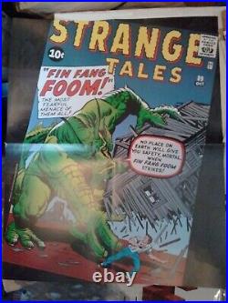 Fin Fang Foom Poster # 3 Strange Tales by Co-Creator Jack Kirby Marvel Comics