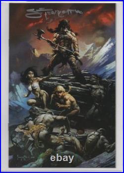 Fire And Ice #1 Signed Sarah Frazetta Incentive 1100 Movie Poster Homage