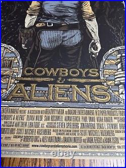 Florian Bertmer Cowboys & Aliens Limited Movie Poster Art Print BNG Mondo