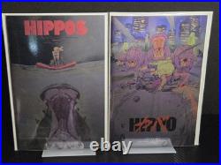 Florida Hippopotamus Cocaine Massacre 1 2 Foil Set Jaws Akira Homage Ltd 150 Nm