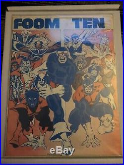Foom 10 And 11 With Welcome Set And Poster