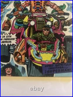 Forever People #1 Foreign Mexican Variant Super Rare Poster 1st DARKSEID