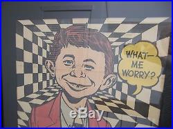 Framed Poster Alfred E. Neuman Newman 1965 Eighth Annual More Trash Mad