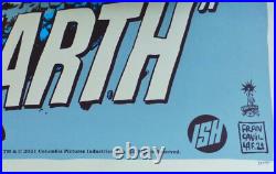 Francesco Francavilla ISH 20 Million Miles To Earth Variant Screen Print Poster