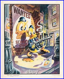 Frank Brunner 1975 Howard the Duck Signed Limited Ed Print #20/600 Golden Eagle