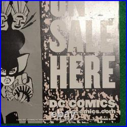 Frank Miller DK2 Dark Knight Strikes Again Promo Poster 2001 13x11 DC Comics