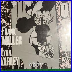 Frank Miller DK2 Dark Knight Strikes Again Promo Poster 2001 13x11 DC Comics