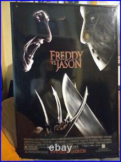 Freddy vs. Jason Set Original 2003 Movie Poster & 3 Mint Comic Books Horror