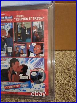 Futurama 52 With Black Light Poster Cgc 9.6 Bongo 2010 Bender Cover Cartoon TV